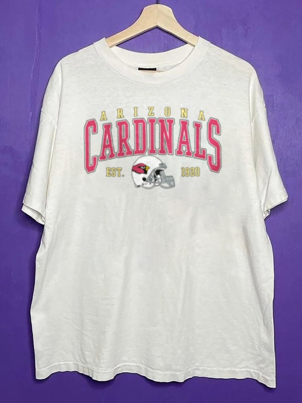 Vintage Arizona Cardinals Shirt, Retro NFL Arizona Cardinals Football Shirt Tee